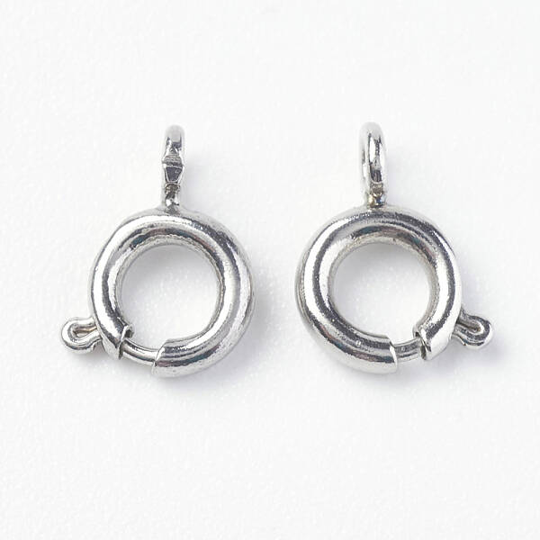 Tarnish Resistant 304 Stainless Steel Smooth Surface Spring Ring Clasps