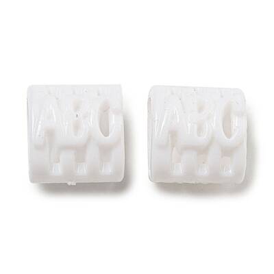 Opaque Acrylic Slide Charms
