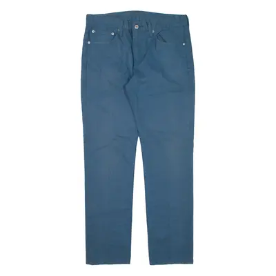 LEVI'S 511 Mens Trousers Blue Slim Straight W32 L30