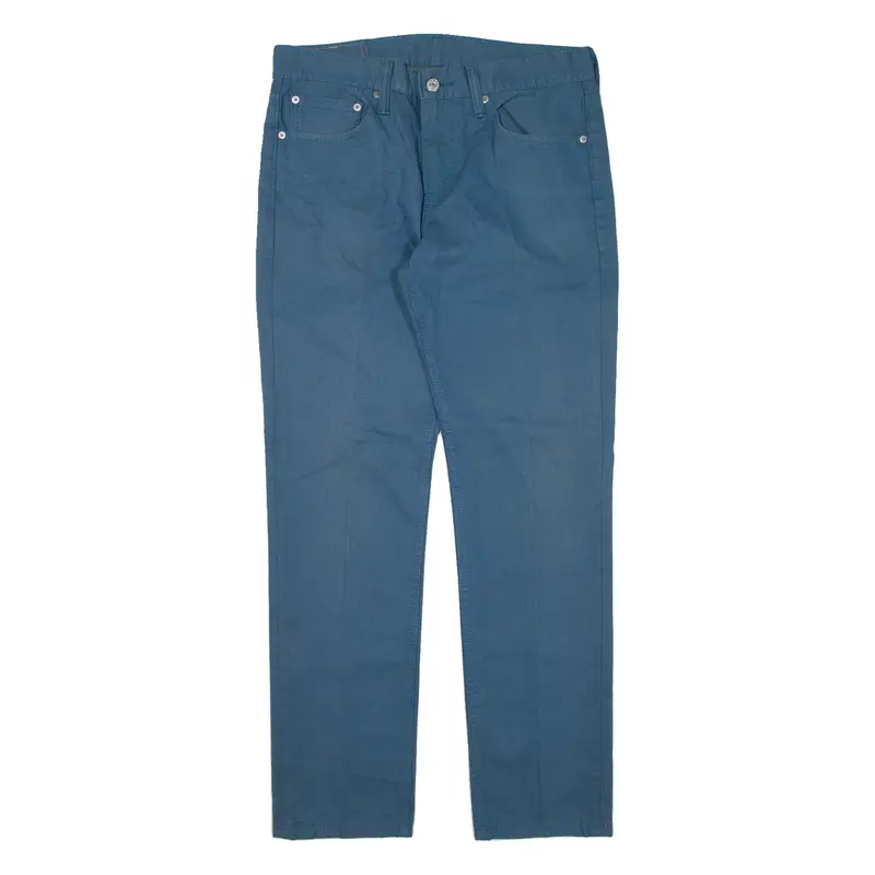 LEVI'S 511 Mens Trousers Blue Slim Straight W32 L30