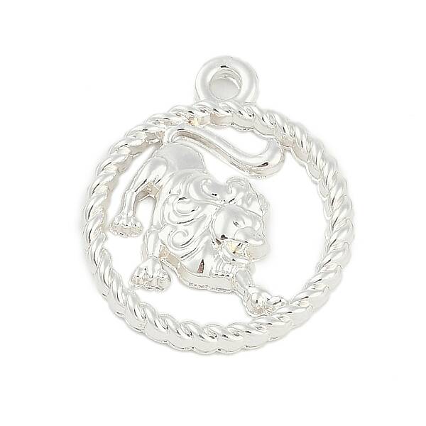 Twelve Constellations Alloy Pendants