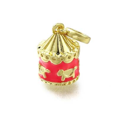Brass Enamel Pendants