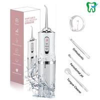 4 In 1 Water Flosser For Teeth Cordless Water Flossers Oral Irrigator With DIY Mode 4 Jet Tips Tooth Flosser  Portable And Re...