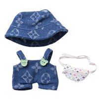 6.7inlabubu clothing, exquisite labubu suits, hats, bags, overalls, labubu doll accessories