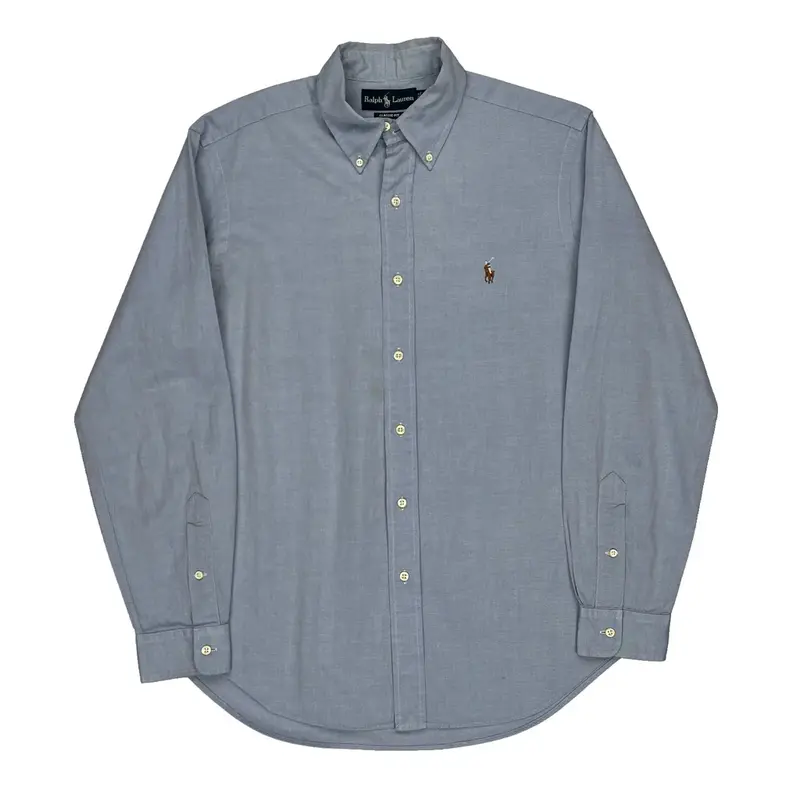 Ralph Lauren Shirt - Medium Blue Cotton