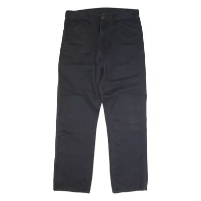 DICKIES Workwear Mens Trousers Blue Regular Straight W36 L32