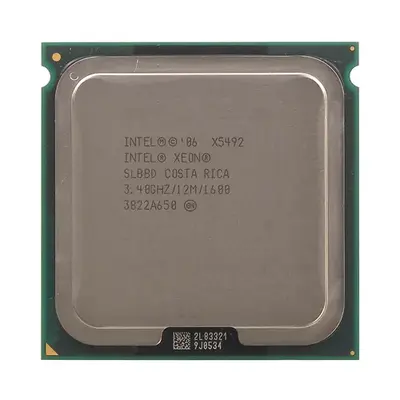 501700-001 HP 3.40GHz 1600MHz FSB 12MB L2 Cache Socket LGA771 Intel Xeon X5492 Quad-Core Processor
