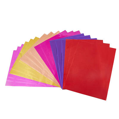 60Pcs 6 Colors A4 Hot Foil Stamping Paper