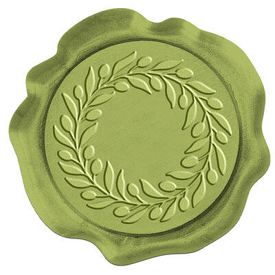 50Pcs Adhesive Wax Seal Stickers