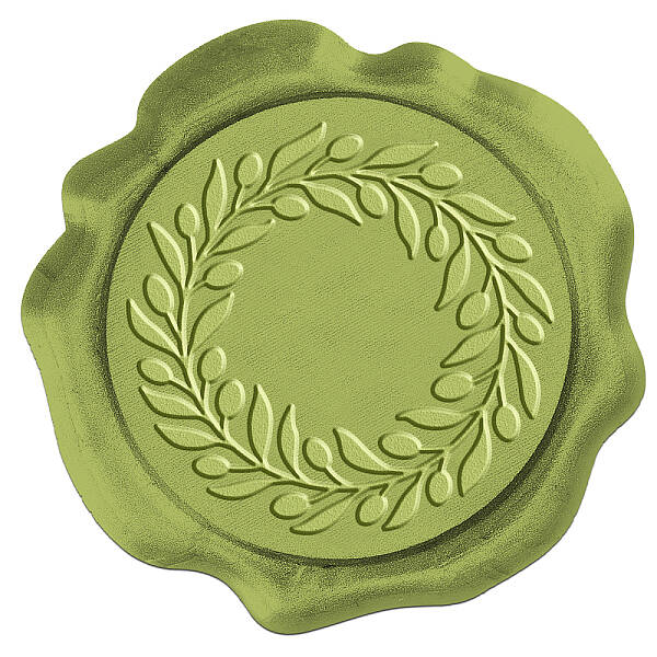 50Pcs Adhesive Wax Seal Stickers