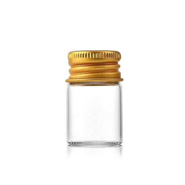 Glass Bottles Bead Containers