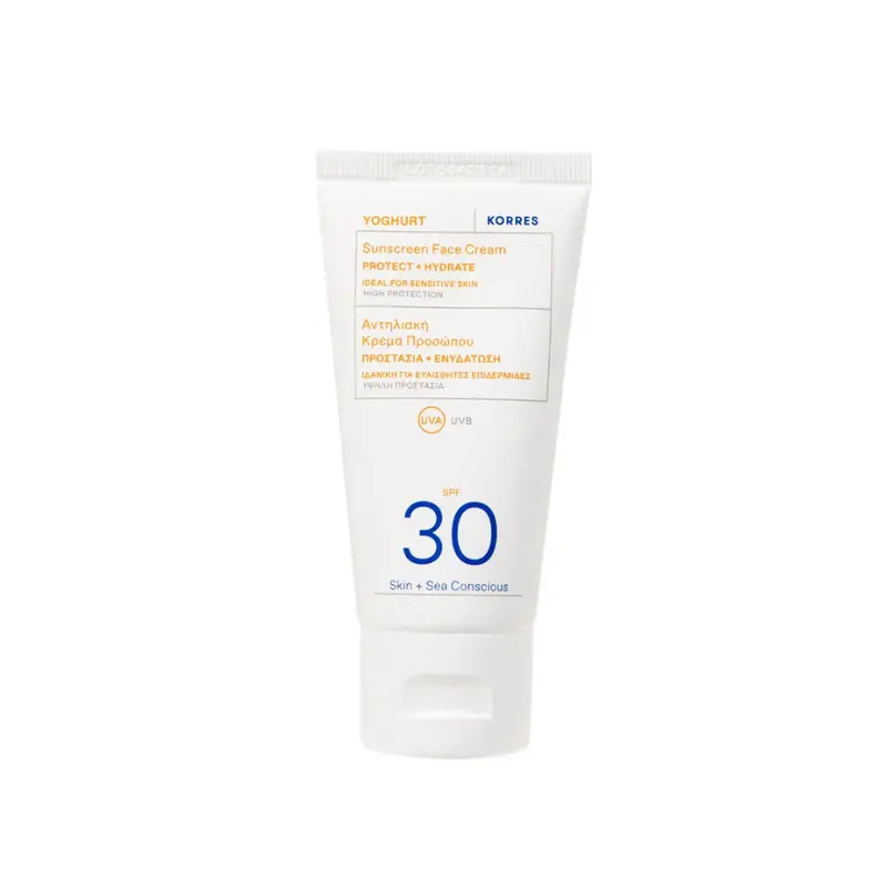 Korres Yoghurt Face Sun Cream SPF30 50ml