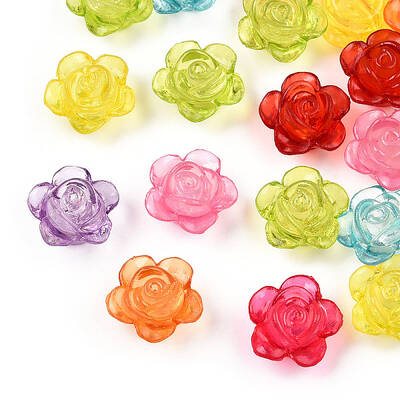 Transparent Acrylic Beads