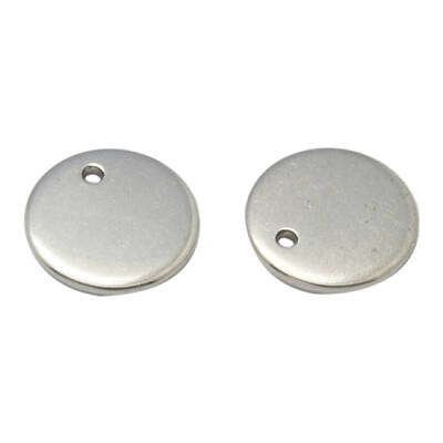Tarnish Resistant 201 Stainless Steel Stamping Blank Tag Pendants