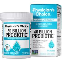 Physician's Choice 60 Billion Probiotic with Organic Prebiotics & 10 Unique Strains - Daily Immune, Digestive & Gut Health Su...
