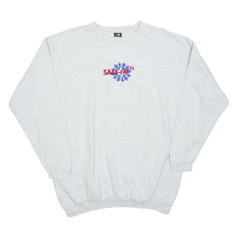 TOT SPIRIT Mens Sweatshirt Grey XL