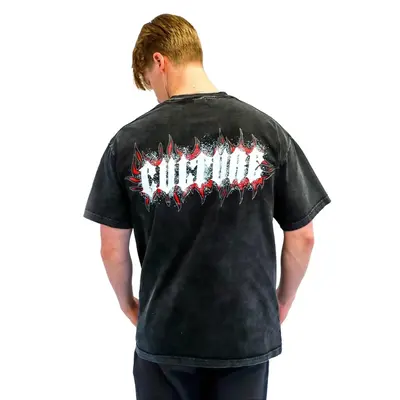 Culture Box Logo Tee Menswear Top Man Streetwear Tshirt Short sleeve