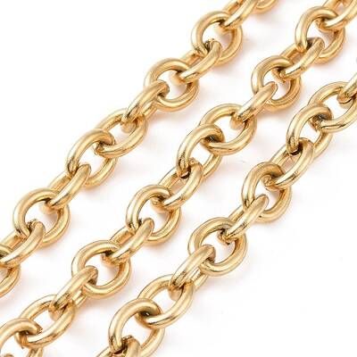 Ion Plating(IP) 304 Stainless Steel Rolo Chains