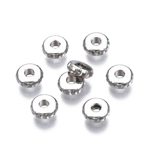 Tarnish Resistant 201 Stainless Steel Spacer Beads