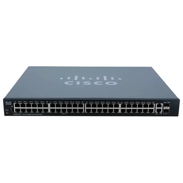 Cisco SG250-50HP-K9-NA | Small Business 250 Series SG250-50P 48 x Ports PoE+ 1000Base-T + 2 x Ports Combo SFP Layer 3 Managed...