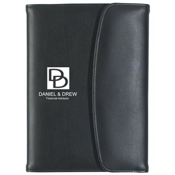 25 Customized Leather Look Portfolio - Multi-Pocket