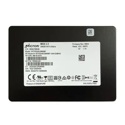 Micron MTFDDAK256MBF | M600 256GB Multi-Level Cell SATA 6Gb/s NAND Flash 2.5-Inch Solid State Drive