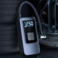 Portable Wireless Car Tire Inflator, Tire Pressure Monitor, Car Accessories Women, Car Stuff, Rechargeable Car Tire Air Pump,...