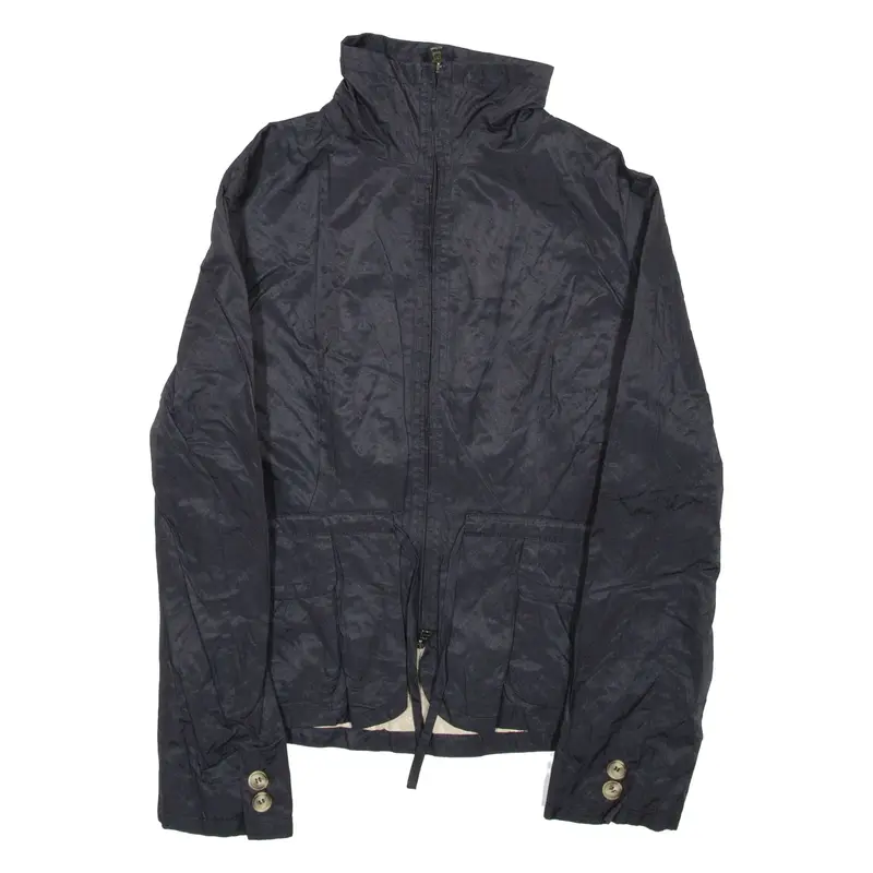 MAX MARA WEEKEND Drawstring Waist Womens Jacket Black UK 8