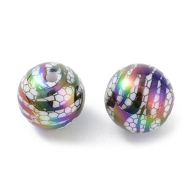 UV Plating Opeque Acrylic Beads