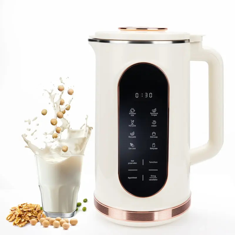 Nut Milk Maker, 40.6oz/1200ml  Automatic 8 in 1 Soy Milk Maker Machine, Homemade Nutritious Drinks, Plant Based Milk, Juice, ...