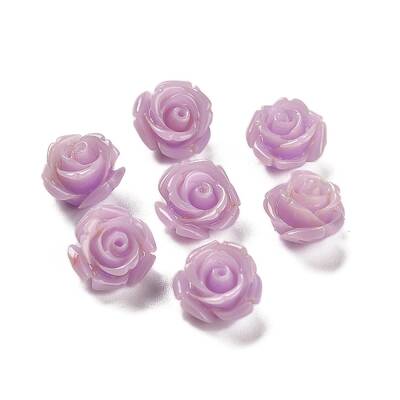 Synthetic Coral Carved Beads