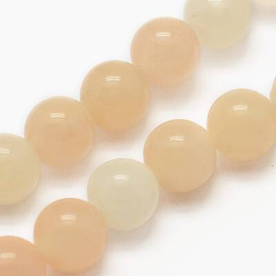 Natural Pink Aventurine Beads Strands