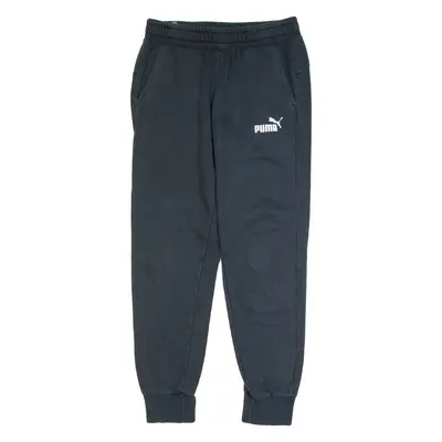 PUMA Mens Joggers Black Tapered M W28 L28