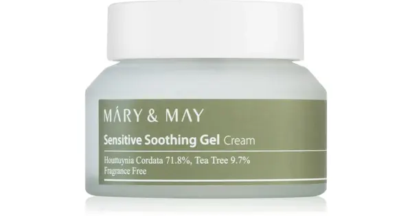 MARY & MAY light hydrating cream-gel to soothe and strengthen sensitive skin 70 g