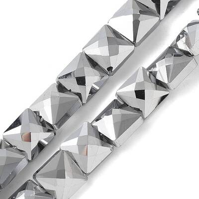 Electroplate Glass Beads Strands