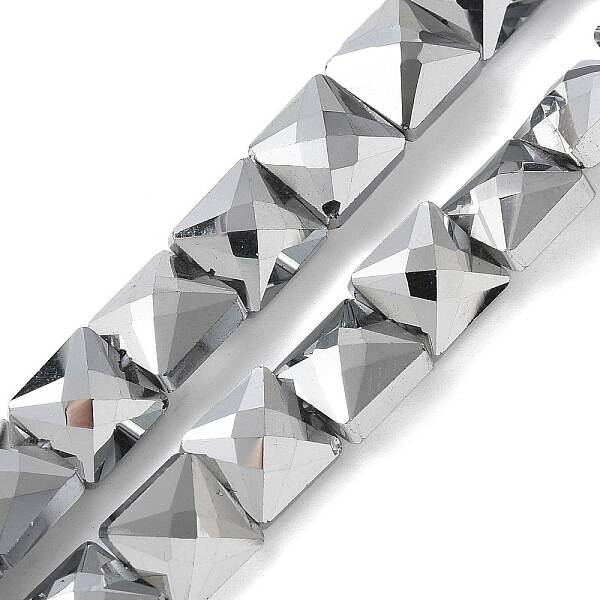 Electroplate Glass Beads Strands