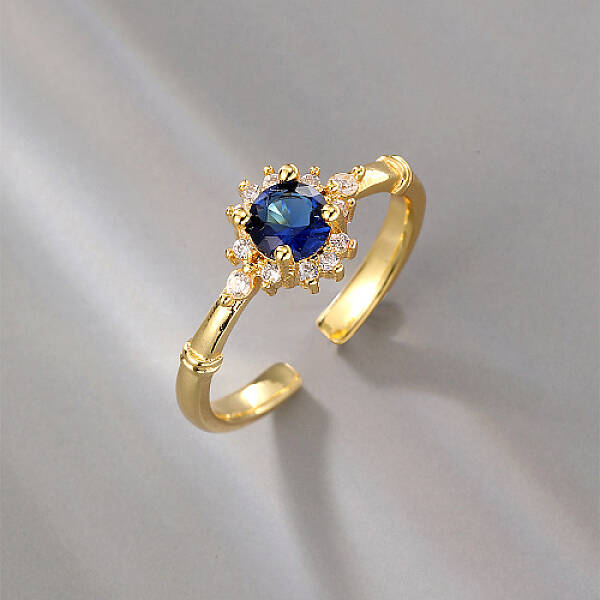 Brass Open Cuff Rings for Women