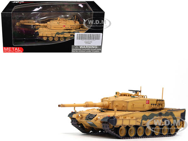 Leopard 2A4 Main Battle Tank Desert Camouflage, 2nd Cavalry Armored Brigade, Turkey-Syrian Border (2016) Turkish Army Armo...