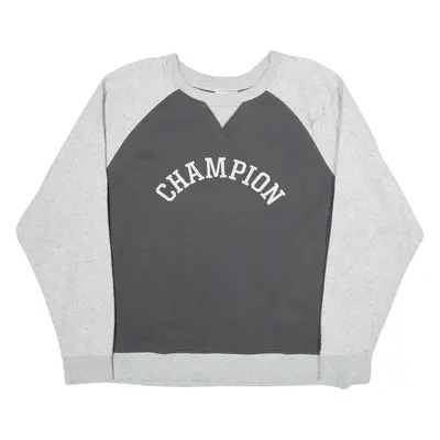 CHAMPION Authentic Womens Sweatshirt Grey XL