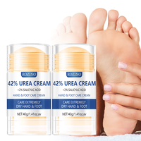 【40g*2pcs】42% UREA CREAM++2% SALICYLICACID HAND & FOOT CARE CREAM, Moisturizing Hand Cream, Foot Care Product for Dry Cra...