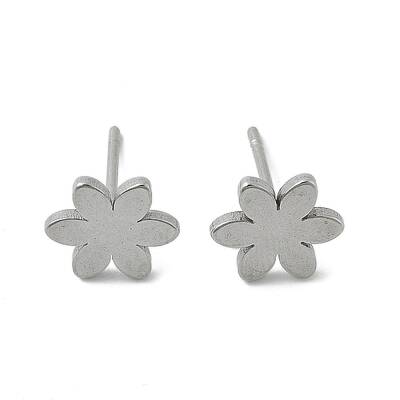 Tarnish Resistant Unisex 304 Stainless Steel Stud Earrings