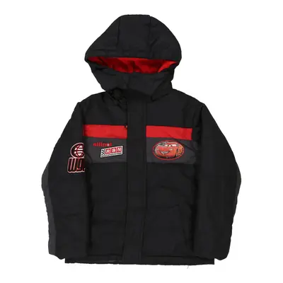 Age 10 Cars Jacket - Small Black Nylon
