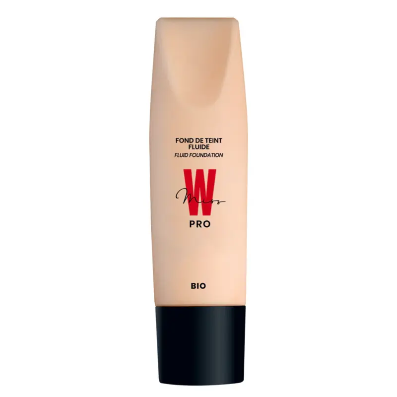 Miss w pro Fluid Foundation, 01 Light Beige (35 ml)