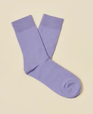 Women's Tube Socks Paper - Periwinkle