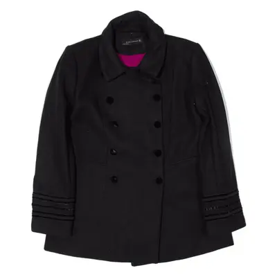 ZARA Coat Black Womens L