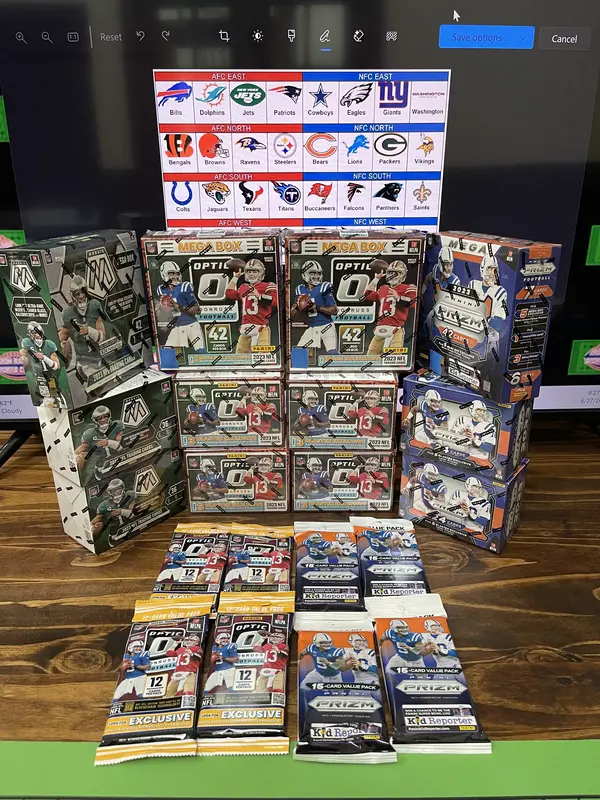 Panini NFL Sports Card Break Deals For Days PYT #1 2023 (20) total sports and sports card items for break!! Check Description...