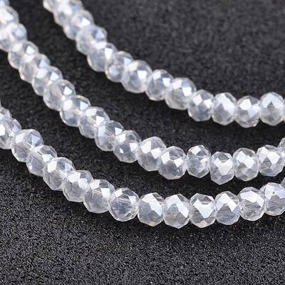 Electroplate Glass Bead Strands