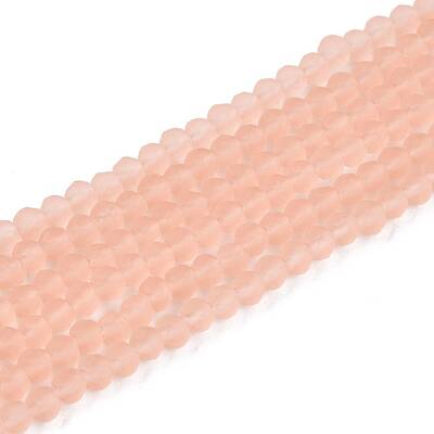 Transparent Glass Beads Strands