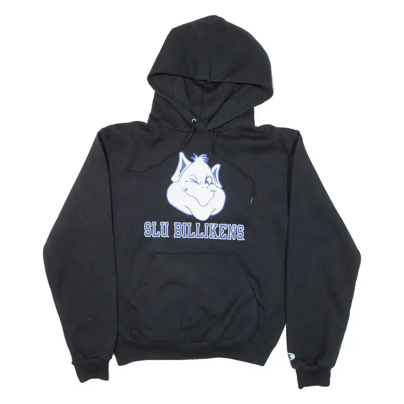 CHAMPION Slu Billikens Mens Black Hoodie USA S