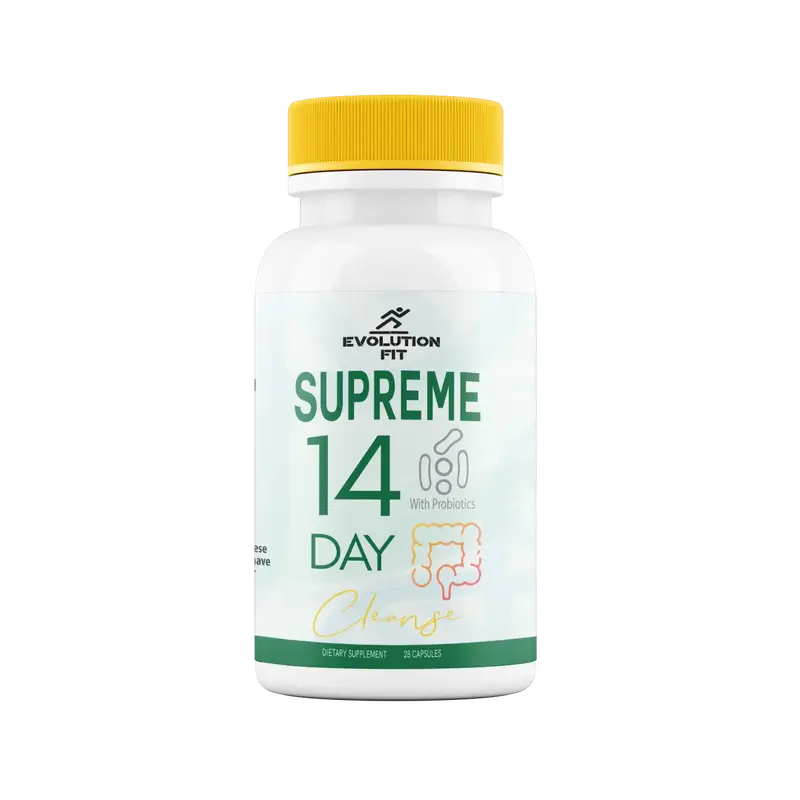 Supreme 14 Day Cleanse - Vegan Dietary Supplement for Digestive and Gut Health